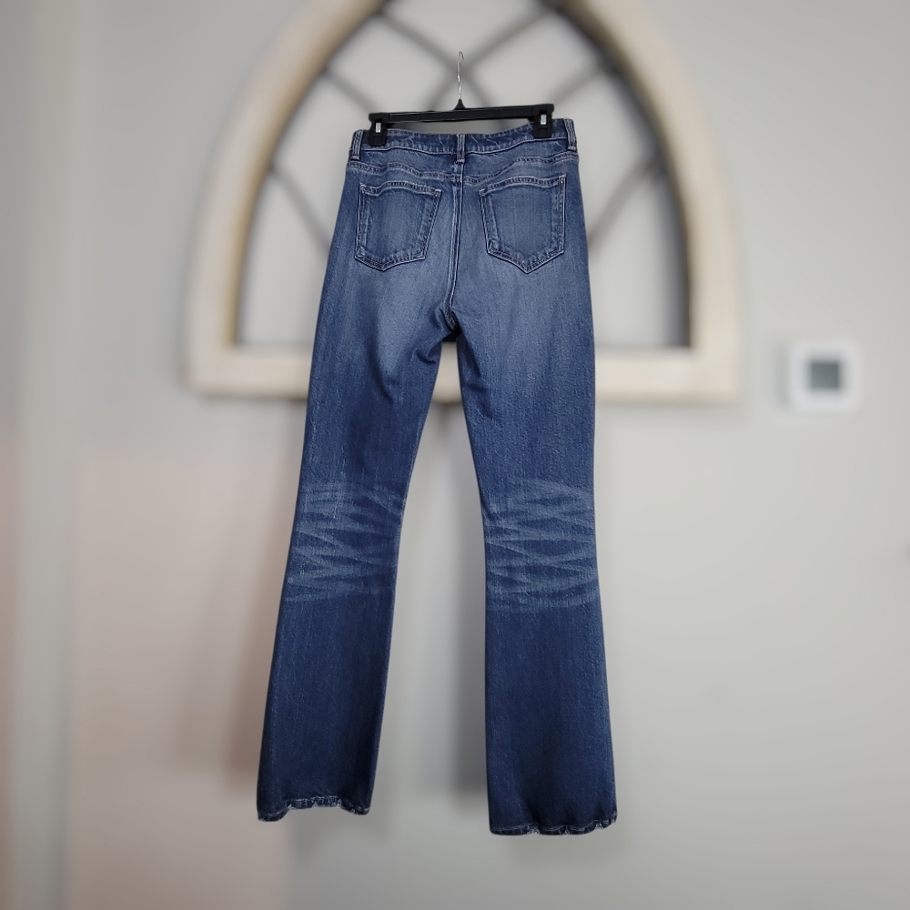 Freedom Denim Stretchy High-waist Bootcut Medium Wash Jeans Sample , Sz 27 - Picture 4 of 5